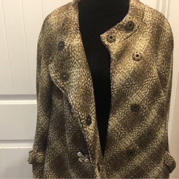 Alberto Makali mocked neck jacket size 14 - Picture 3 of 7